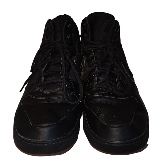 Nike Ebernon Mid Winter Men's Water Resistant Sneakers Nike AQ8754-001 Black/Gum - Picture 4 of 7